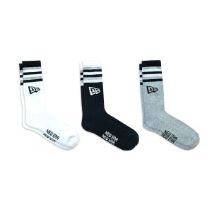 New era stripe calcetines surtidos pack-3