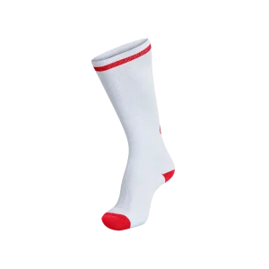 Calcetines Hummel Elite Indoor Sport High Blanco/Rojo