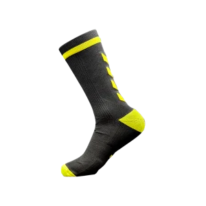 Calcetines Hummel Elite Indoor Sport Low Negro/Amarillo