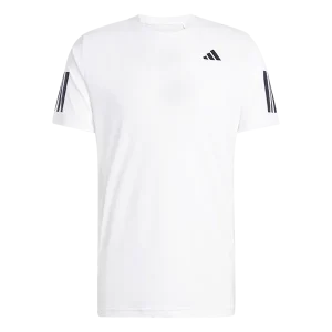 Camiseta Adidas Hombre Club 3STR Blanca 2025