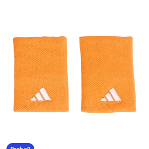 Muñequeras Adidas Naranjas 2025