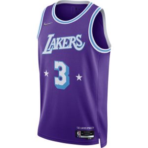 Nike nba Los Angeles Lakers anthony davis city edition 21-22 swingman jersey