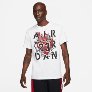 Nike jordan aj5 ’85 camiseta manga corta blanca