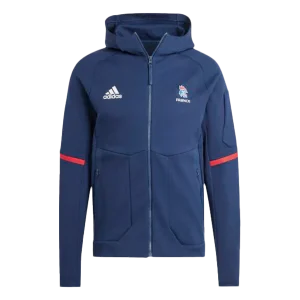 Chaqueta Adidas Francia Balonmano Azul